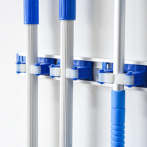 Powerful hook non-perforated mop adhesive hook hanger wall hanging traceless storage rack hanging mop artifact mop clip