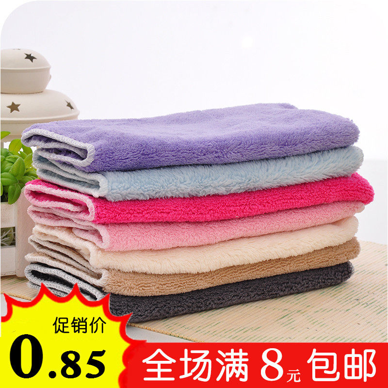 Kitchen non-stick oil thickened rag Korean microfiber dishwashing cloth Absorbent non-hairless floor cleaning towel