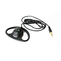 Special D-type single-sided ear-hanging soft rubber headset guide receiver for travel companies dedicated for VR mobile phones and computers