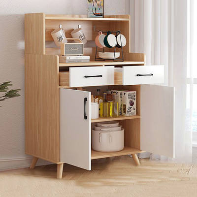 Diancai cabinet wine cabinet Modern simple tea cabinet cupboard house kitchen storage container living room against wall cabinet cabinet