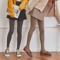 Arbitrary cut without drawing vertical bar pantyhose autumn and winter ankle-length pants socks large size warm velvet foot bottoming warm socks