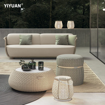 Outdoor sofa combination garden garden balcony outdoor waterproof villa terrace leisure living room sunrise sofa