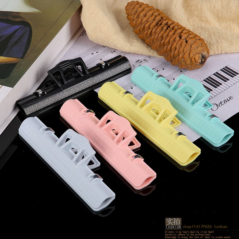 Upgraded Version Piano Music Score Clip Clip Bookbinder Substudent with large number paginated clips Music song Spectral Music Spectrum Clips