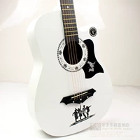 Nhạc cụ 38 inch cho người mới bắt đầu chơi guitar ballad người mới thực hành giới thiệu đàn ông và phụ nữ sinh viên guitar acoustic trẻ em jita phụ kiện - Nhạc cụ phương Tây kèn trombone