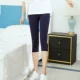 Modal legging nữ mùa hè mỏng mặc chín điểm eo cao là mỏng và size lớn bảy điểm năm điểm quần an toàn chống chói - Quần tây thường