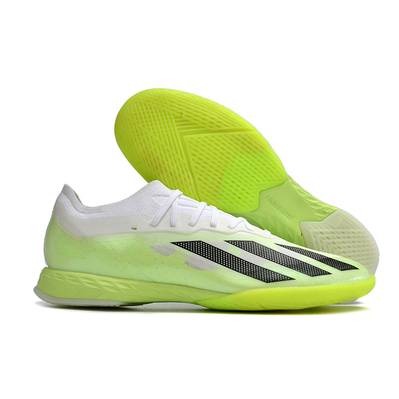 X Series Indoor Five-A-Side Soccer Shoes for Students, Flat Sole, Predator Style, Rubber Sole
