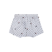 YESCODE SOUTH KOREA MENS YOUTH ICE SILK LOOSE Rounded Dots Mid-Waist Four-corner Home Arro Pants