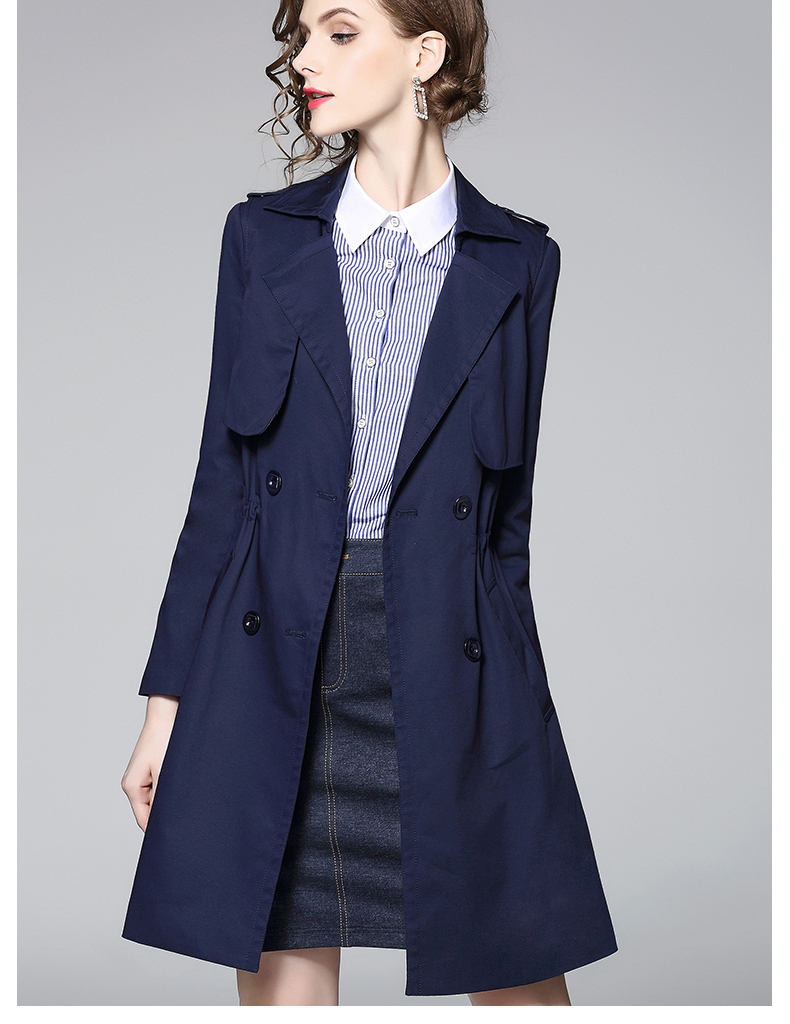 Trench pour femme      en Coton - Ref 3226418 Image 16