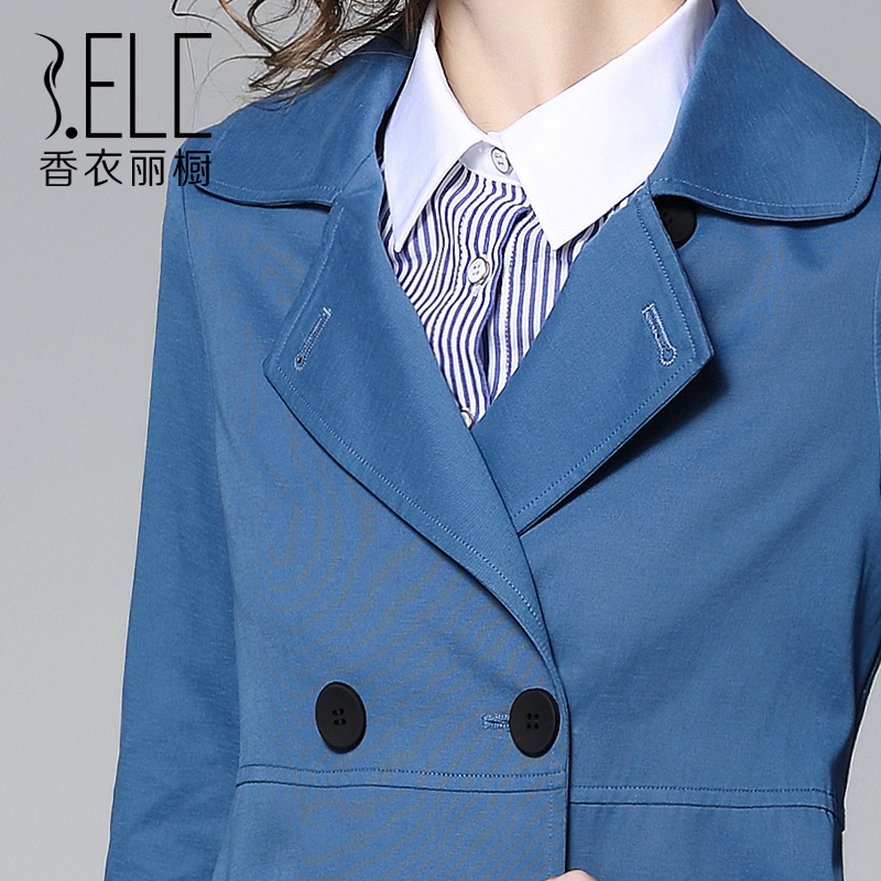 Trench pour femme      en Coton - Ref 3227961 Image 4