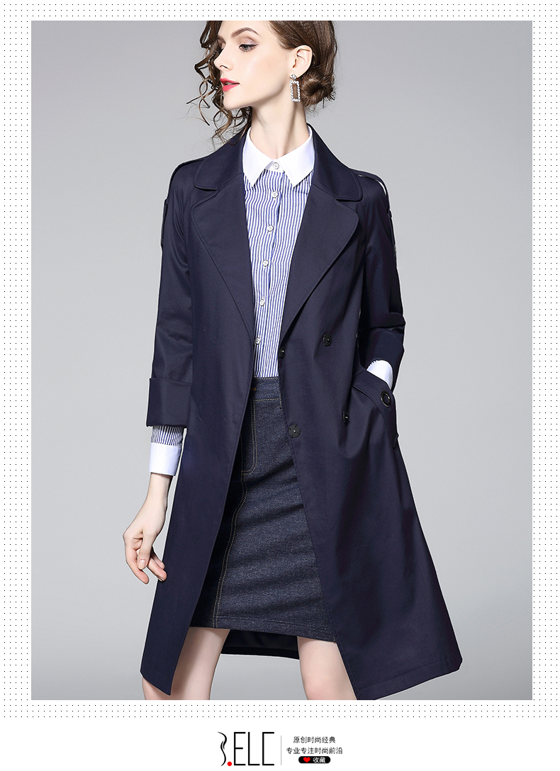 Trench pour femme      en Polyester - Ref 3225848 Image 7