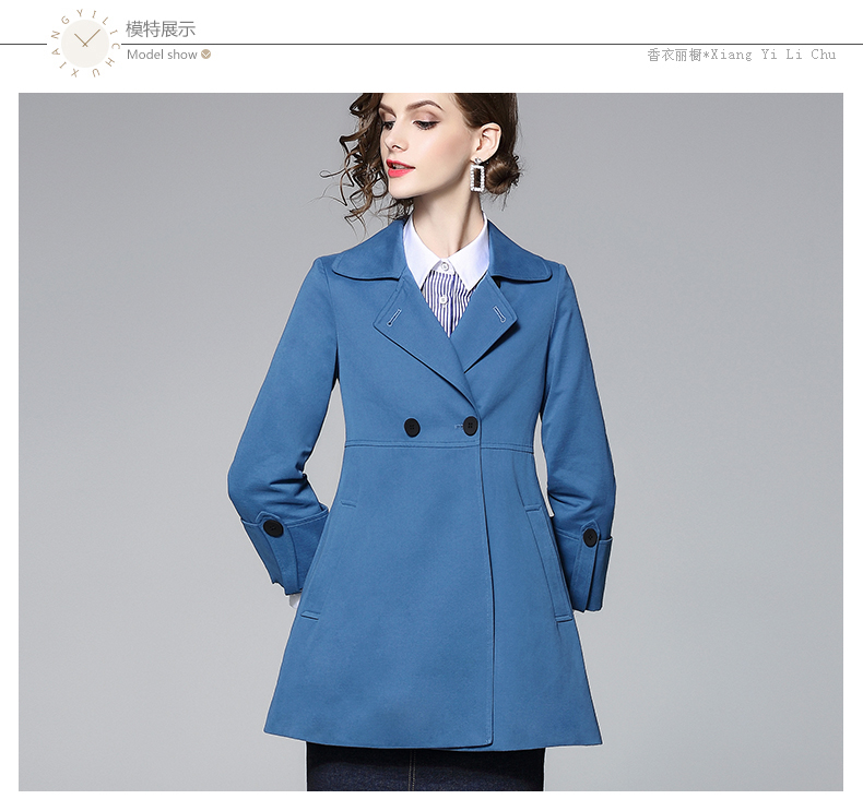 Trench pour femme      en Coton - Ref 3227961 Image 14