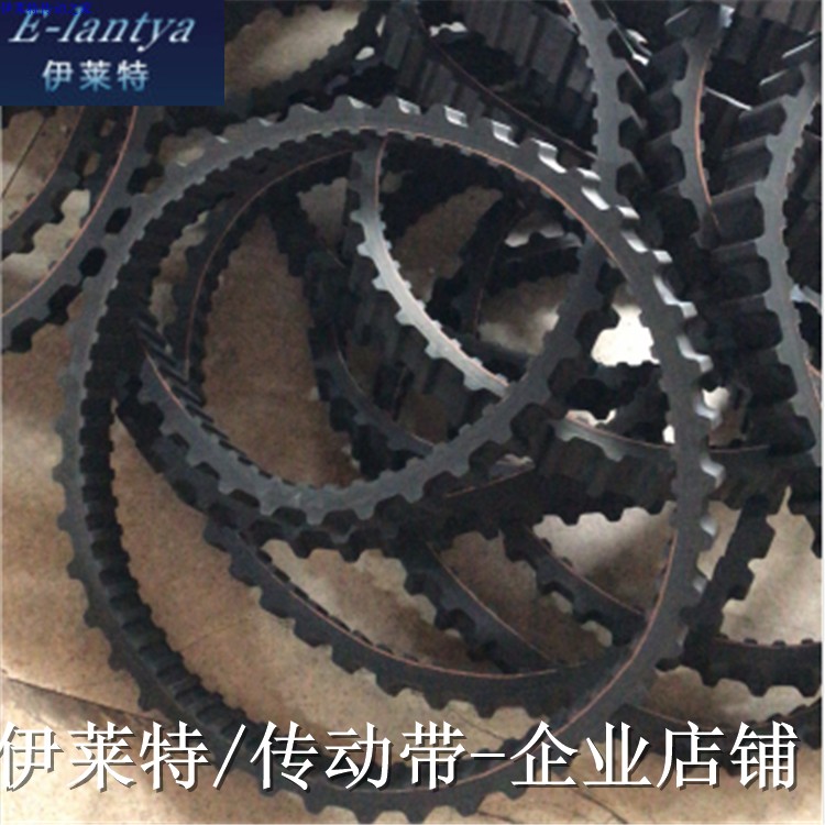 Robot swing arm chassis rubber track Intelligent climbing machine track timing belt Wear-resistant rubber to map processing