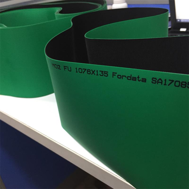 Cotton Tampon Cotton Strap Cotton Leather Collar 1076X135 Green Elastic Flat Strap Antistatic Surface Not Hanging Flowers