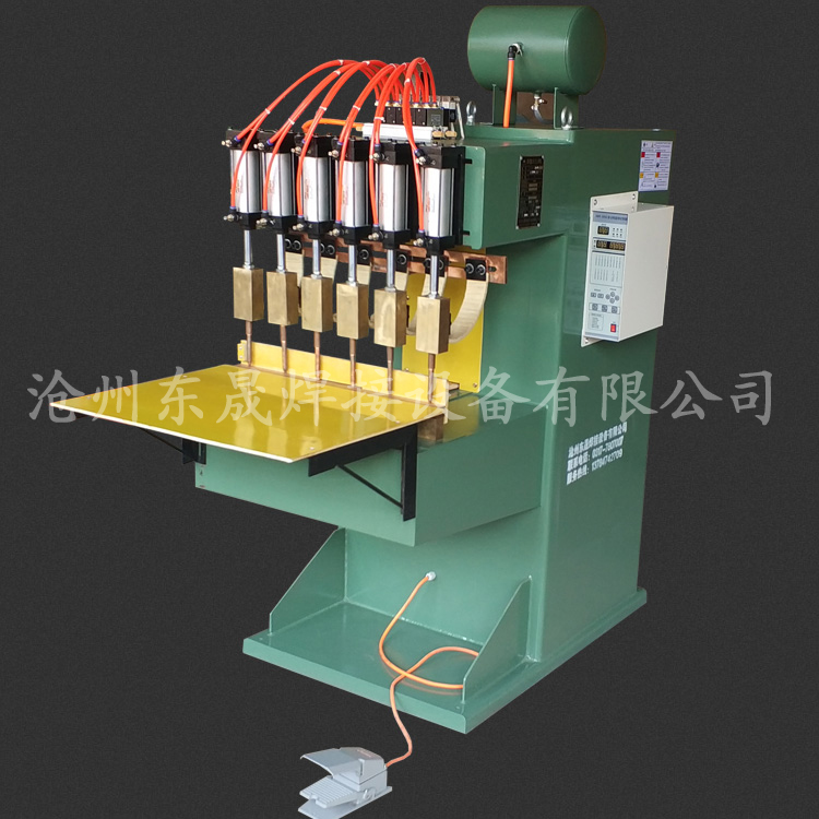 Multi-head spot welding machine pneumatic water-cooled all-copper spot welding machine various welding equipment support customized
