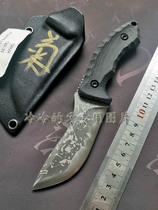 Imported Kiku matsuda matsuda chrysanthemum CRUX Skinner peeling hunting knife EDC outdoor small straight