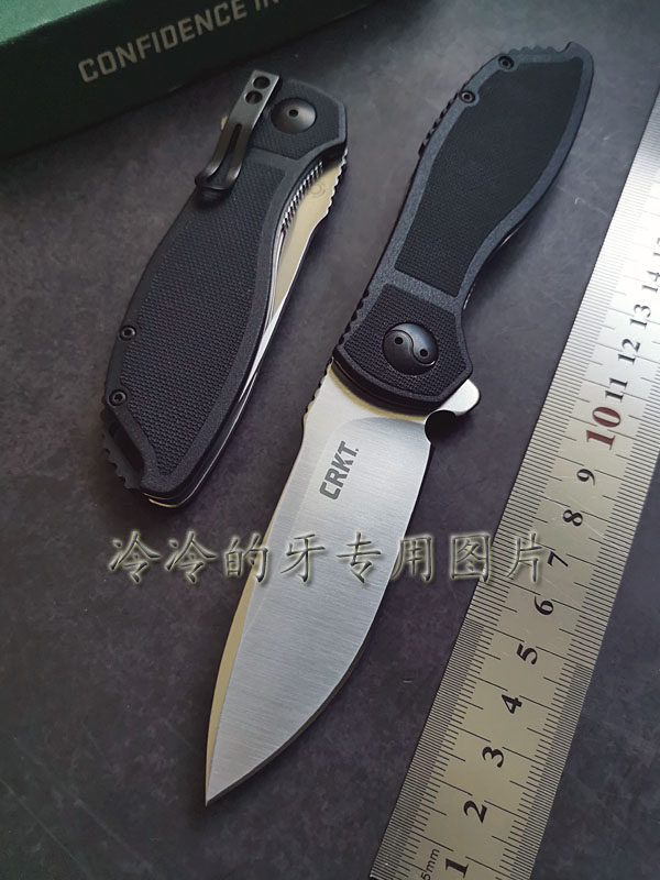 Imported CRKT Columbia River Prowess strength quick open outdoor portable EDC folding knife