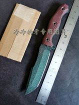 Imported American BUSSE Bass PL Statement outdoor survival straight knife field camping survival