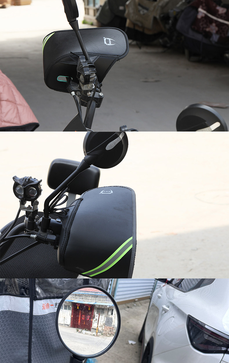 Summer sun protection handlebar covers for electric vehicles, cute 3D sun protection handlebar covers for electric vehicles, windproof and waterproof, new model