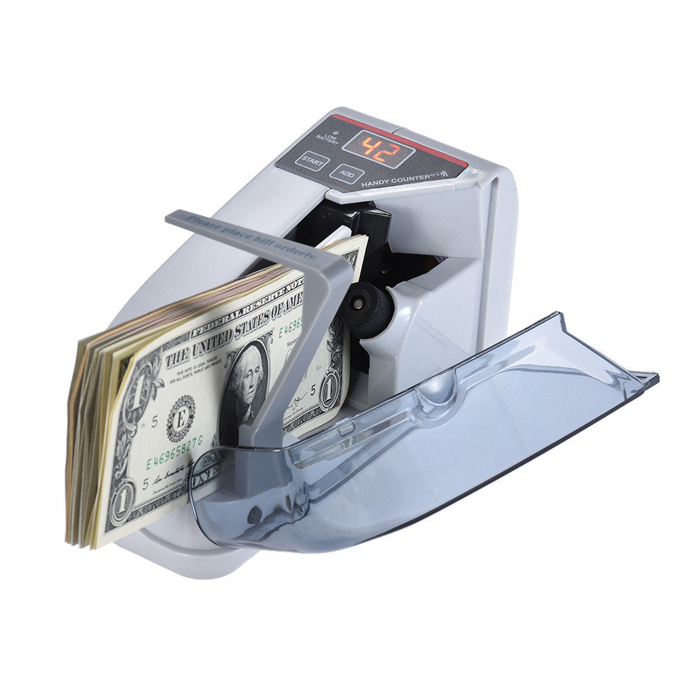 Henri V30 Mini Mini Smart Multi-Currency Money Counter V40 Plug in and Battery Money Counter