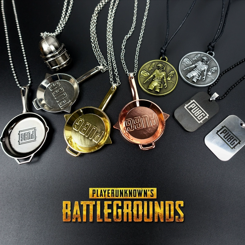 Jedi sống ăn thịt gà trò chơi xung quanh PUBG Jedi vòng cổ sinh tồn cấp ba mũ bảo hiểm pan pan mặt dây chuyền - Game Nhân vật liên quan