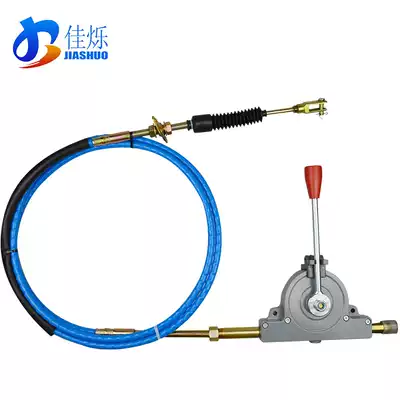 Concrete mixer truck forward and reverse tank discharge cable controller with positioning applicable to Howo Sany Dylang Chiresa