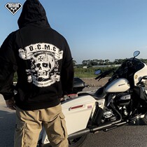 OGMC Harley Club Pure Locomotive Blood Excess Clean Wash Pure Cotton Hat Hat Coat