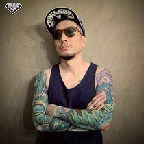 Nuclear Explosion Summer Fashion Thin blue and white Embroidery Sports Casual Street Dance Hip Hop Tongue Baseball Flat Along Skateboard Cap