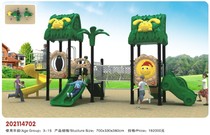 Kindergarten large slide childrens outdoor little doctor combination toys plastic community outdoor amusement facilities and equipment