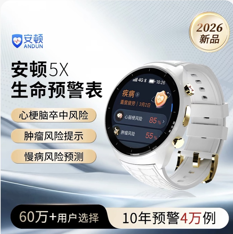[New Product] Antron 5X White Horse Knight Blood Pressure and Blood Oxygen Trend Monitoring Smart Watch Blood Sugar Heart Rate Sleep