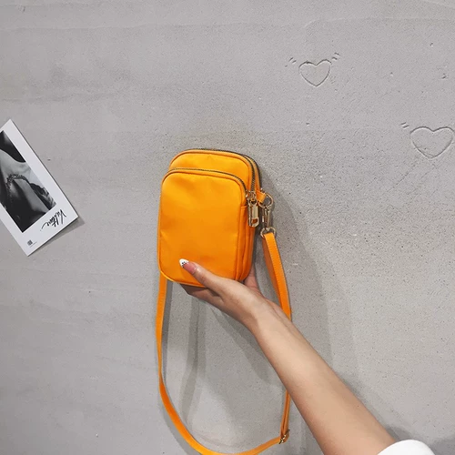 Сумка для телефона, портативный кошелек, мобильный телефон, тканевый мешок, маленькая небольшая сумка, в корейском стиле