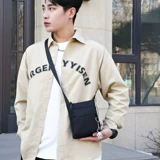 Японская водонепроницаемая черная небольшая сумка, сумка на одно плечо для отдыха, 2022, ткань оксфорд