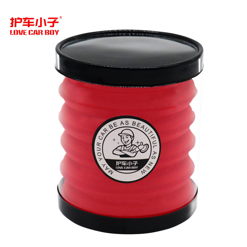Car guard kid pressed edge sponge Car beauty hand-waxed wax solid wax special sponge