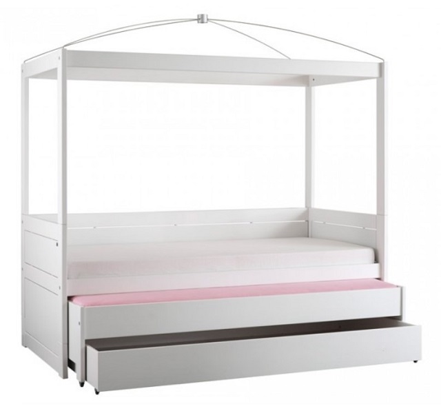 Lifetime Bunk Bed with Guest Bed Box and Sky Structure