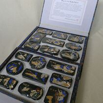 Huangshan Thirty-six Scenery Gifts Old Hu Kaiwen Ink Ink Ingot Ink Bars Ink Bars Ink Block Four Treasures Songyan Ink