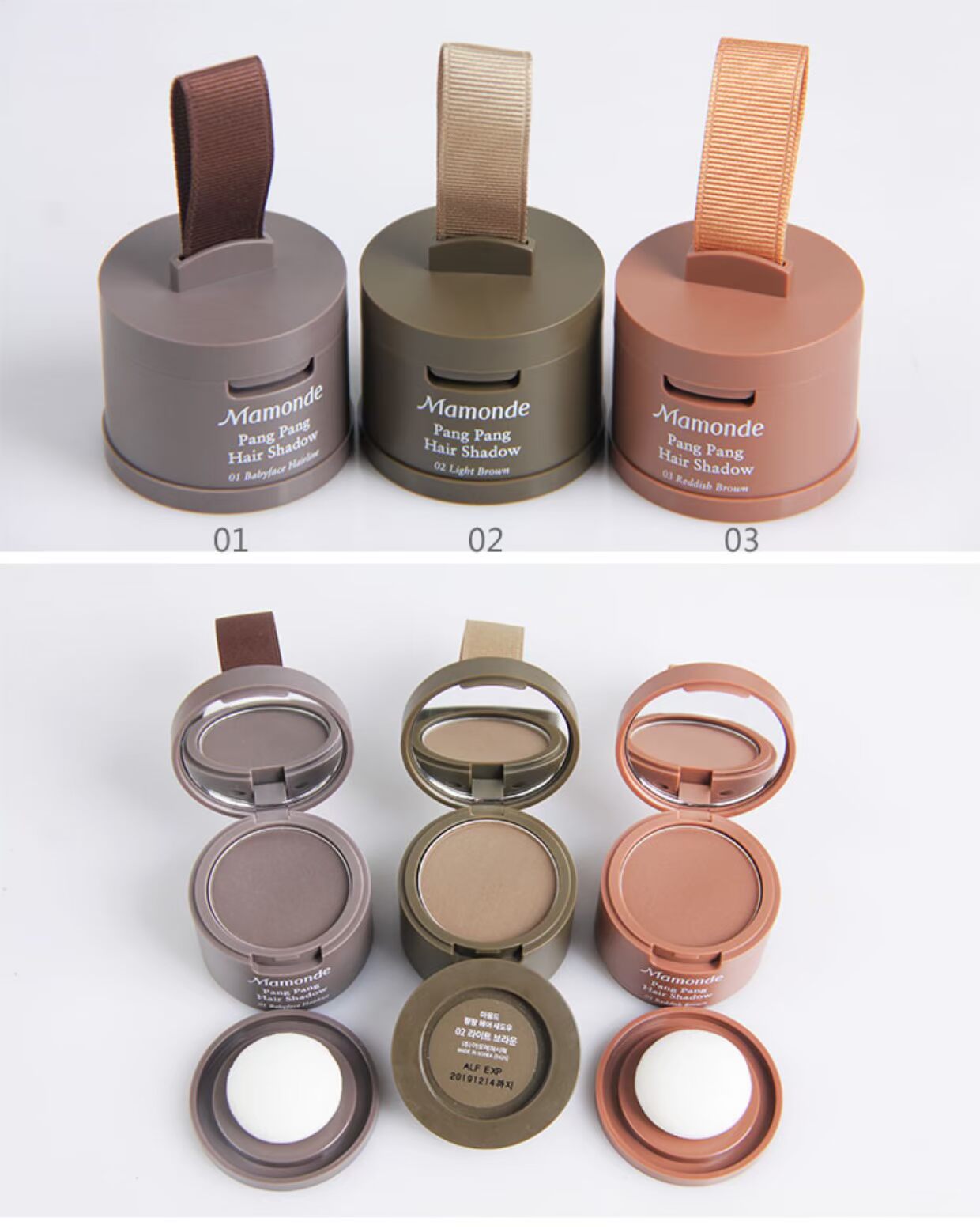 Hàn Quốc mamonde giấc mơ trang điểm bổ sung bóng tóc bột khuôn mặt nhỏ nhân tạo tóc điền độ bóng cao khả năng sửa chữa bột tạo khối etude house