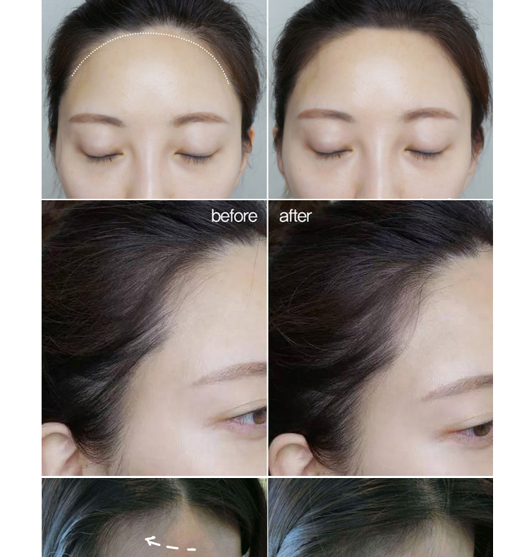 Hàn Quốc saem tươi chân tóc bột đầy bóng bột sửa chữa bột năng lực 3.5g nhỏ mặt mũi bóng trán tạo khối innisfree