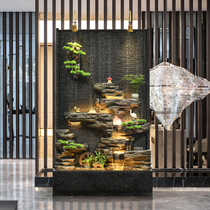Landscape Master Water Screen Fake Mountain Hotel Living Room Dining Room Adornment Indoor Fountain Waterscape Opening for a fiscal swing piece