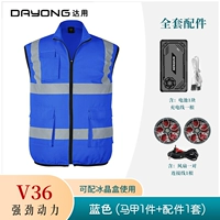 Синий жилет, аксессуары, 36