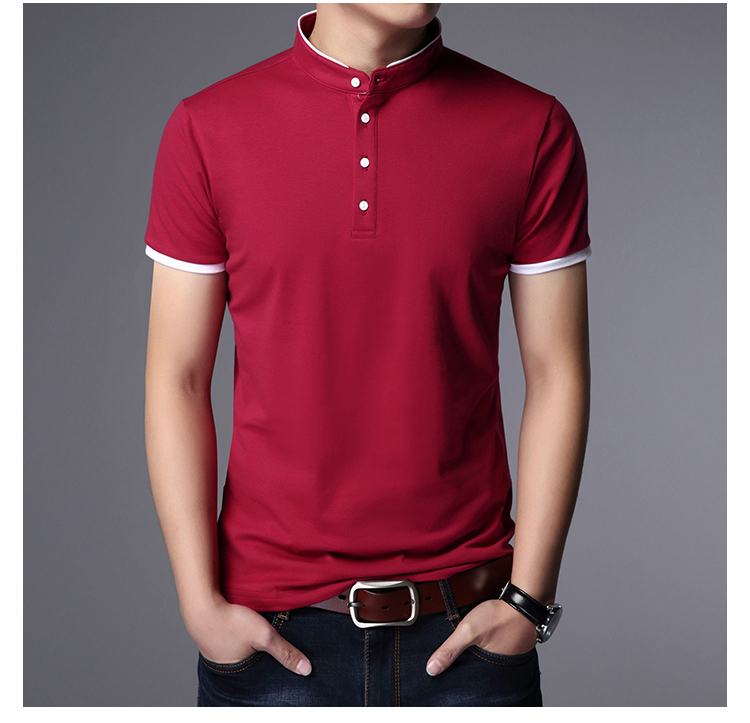XL áo thun nam ngắn tay phiên bản lỏng của váy nửa tay mùa hè nam chạm đáy áo cotton thanh niên nửa tay áo - Áo phông dài áo thun nam tay lỡ