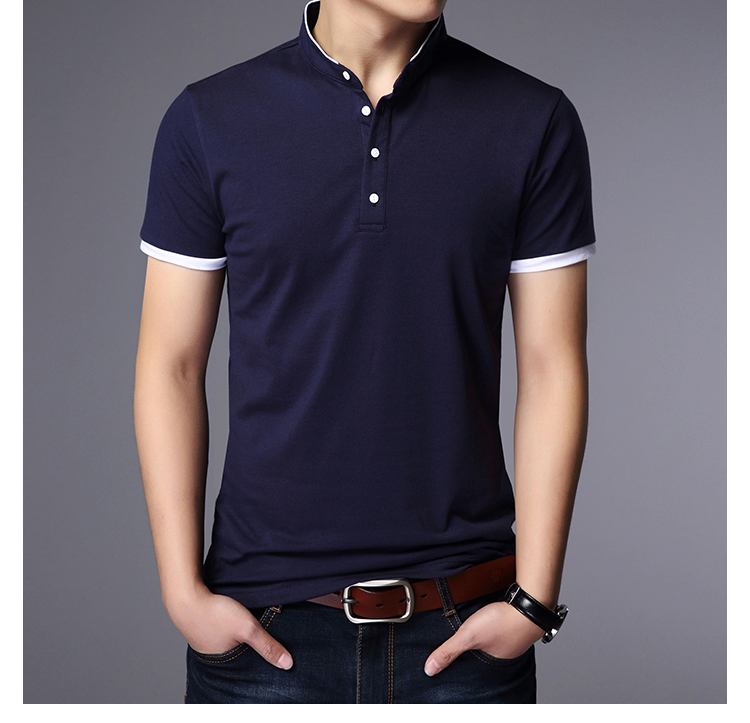 XL áo thun nam ngắn tay phiên bản lỏng của váy nửa tay mùa hè nam chạm đáy áo cotton thanh niên nửa tay áo - Áo phông dài áo thun nam tay lỡ