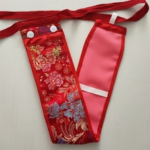 Menstrual belt sanitary with old-fashioned antique nostalgic imported rubber with slot satin sexy Tiny pants male and female universal