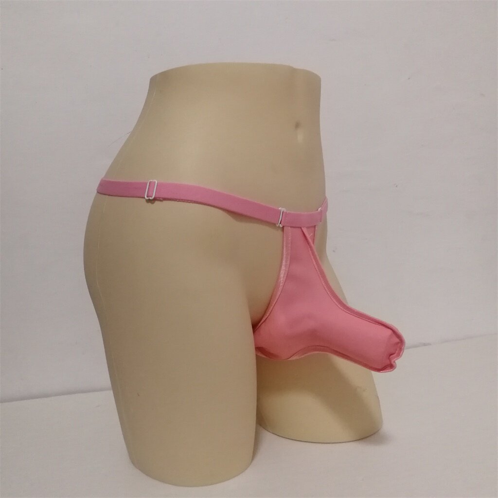 Men with gun gun bullet separation concave underpants JJ set men's hygiene belt sex T pants male physiological triangle