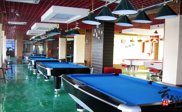 Billiard đèn đèn chùm led shadowless đèn billiard chụp đèn 3 đầu 4 đầu 6 đầu Mỹ đen tám slock billiard đèn gậy bi a fury
