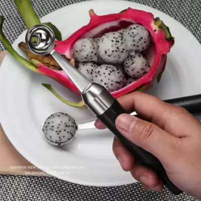 304 stainless steel fruit ball digger Creative ice cream digging ball spoon watermelon spoon mold fruit ball spoon fruit ball scoop