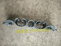Sanhe wrought iron gate railing accessories cast iron gate flower Masteel cast flower iron ribbon flower guardrail iron art