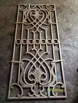 Iron railing decorative flower high-end gate casting decorative iron flower guardrail iron flower wall flower iron fence
