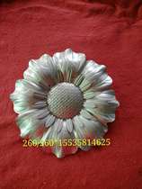 Wrought iron gate railing decoration iron flower sunflower flower ladder stair decoration accessories guardrail accessories flower