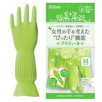 DUNLOP Japanese kitchen rubber gloves housework cleaning gloves Malaysian M medium length
