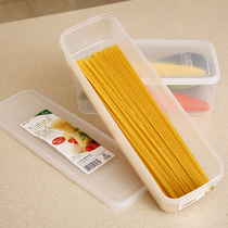 Japanese imported noodle crisper plastic refrigerator storage box rectangular kitchen noodles storage food sealing box