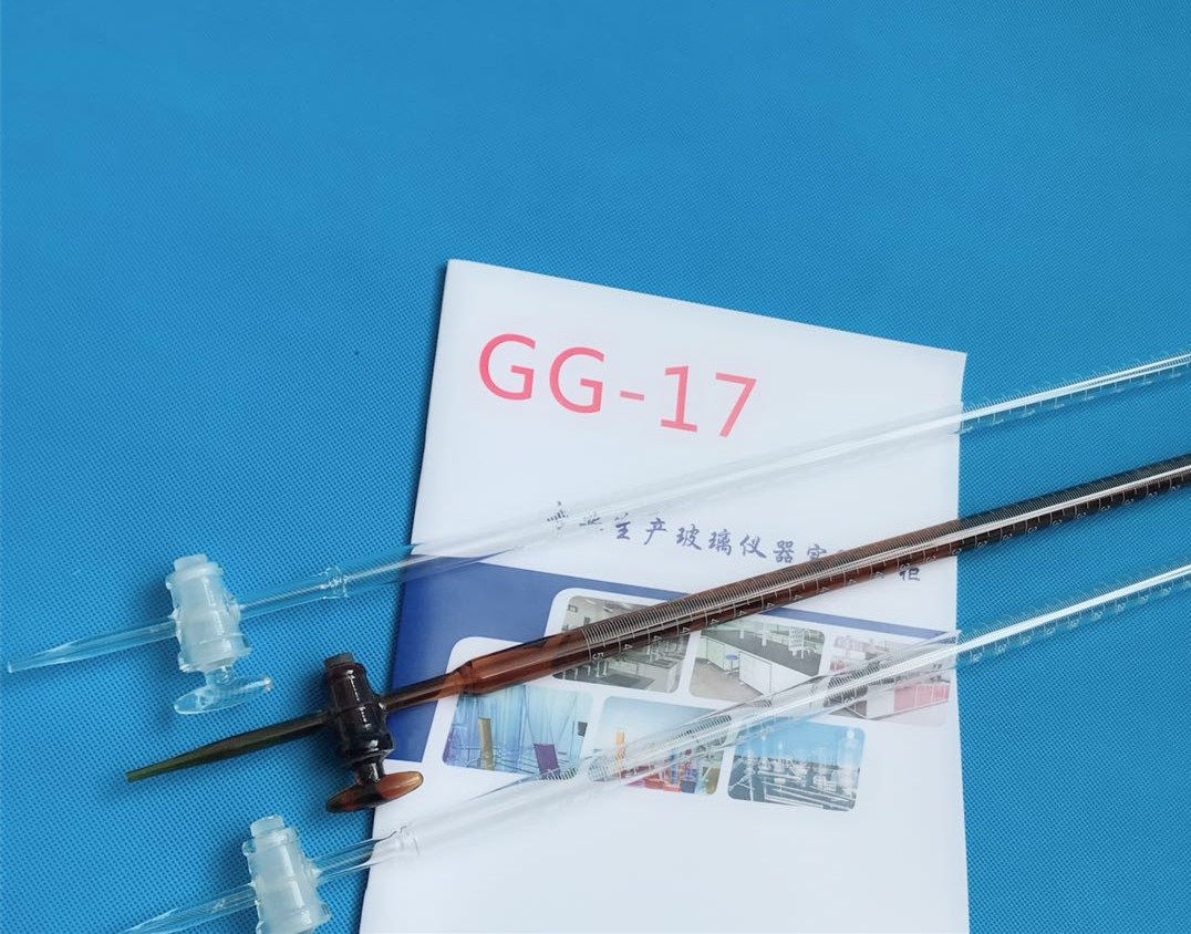 White acid burette glass piston glass acid white transparent brown brown 10 25 50 100ML